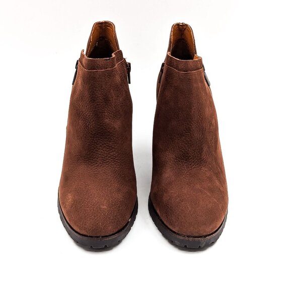 Lucky Brand Women Nyrima Soil Leather Summer Lug Sole Boots Size 11 - Picture 2 of 12